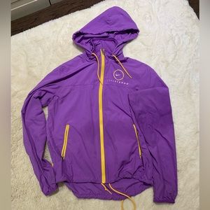 Purple Nike windbreaker